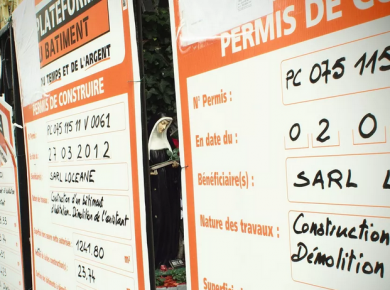 Panneau d’Affichage du Permis de Construire